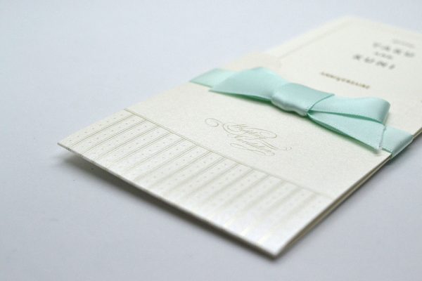 結婚式のカード